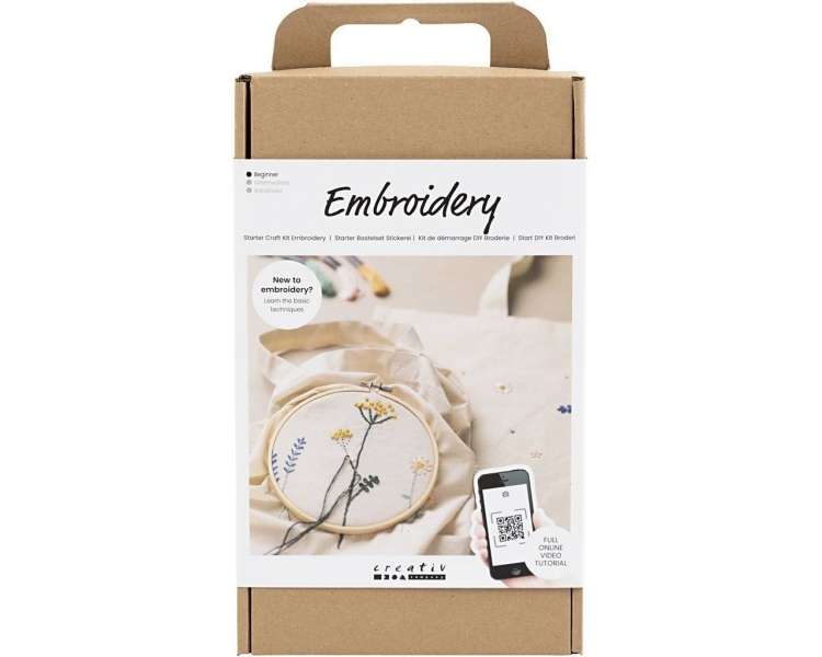 Kit De Bricolaje, Kit De Artesanía Para Principiantes De Bordado (970851)