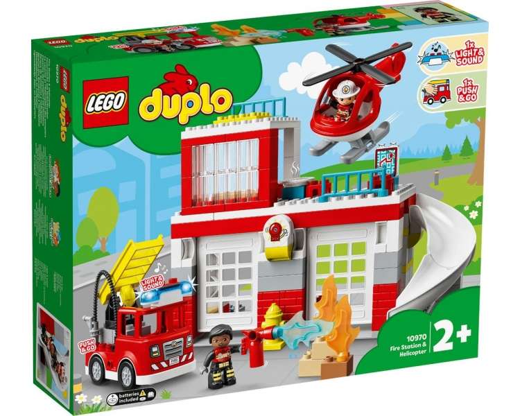 LEGO Duplo, Estación de Bomberos y Helicóptero (10970)