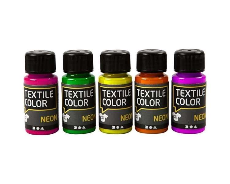 Color Textil, Neón 5 X 50 Ml. (342280)