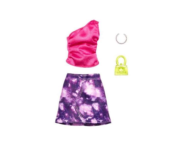 Barbie - Complete Looks - Purple Skirt and Blouse (HJT19)