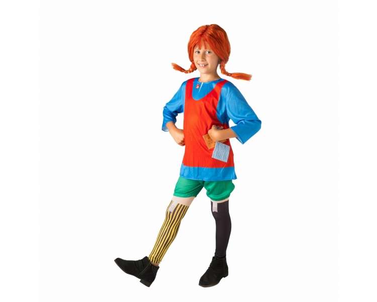 Ciao - Costume w/ Wig - Pippi Longstocking (120 cm)