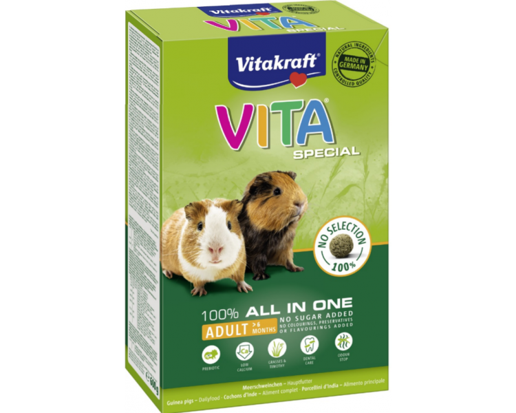 Vitakraft - Vita Special Adult Guinea pigs 600gr - (25311)
