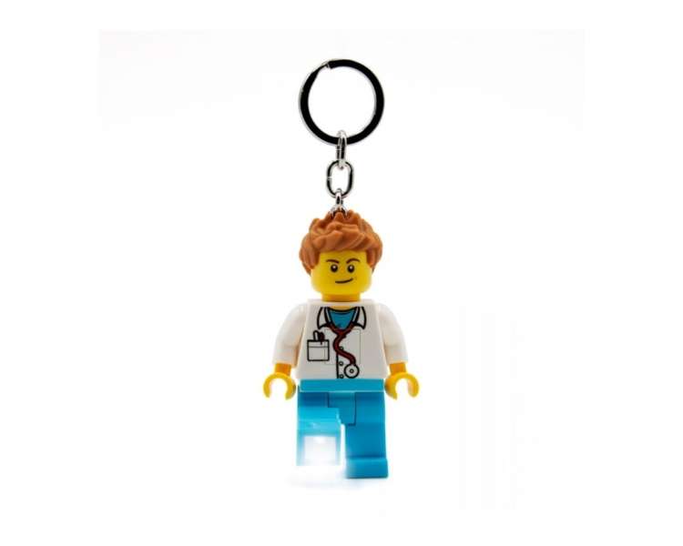 LEGO - Keychain w/LED - Male Doctor (4006036-LGL-KE184H)