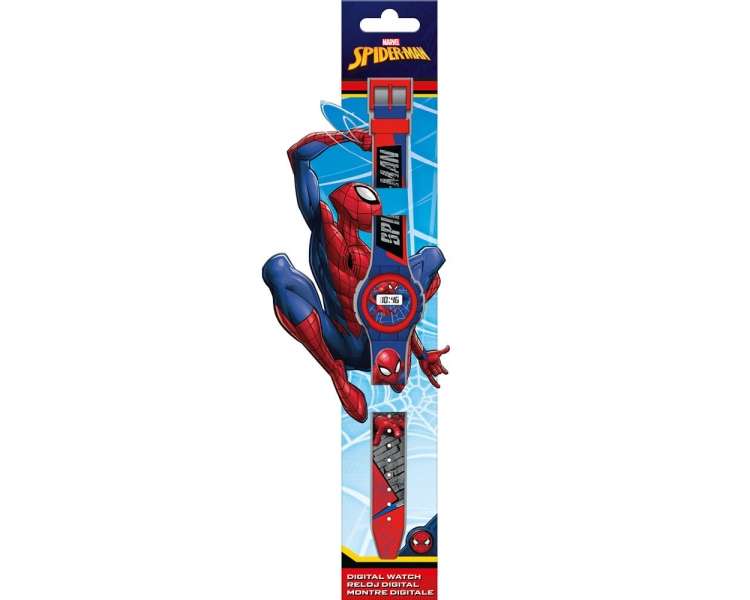 Euromic - Digital Wrist Watch - Spider-Man (0878311-SPD4972)