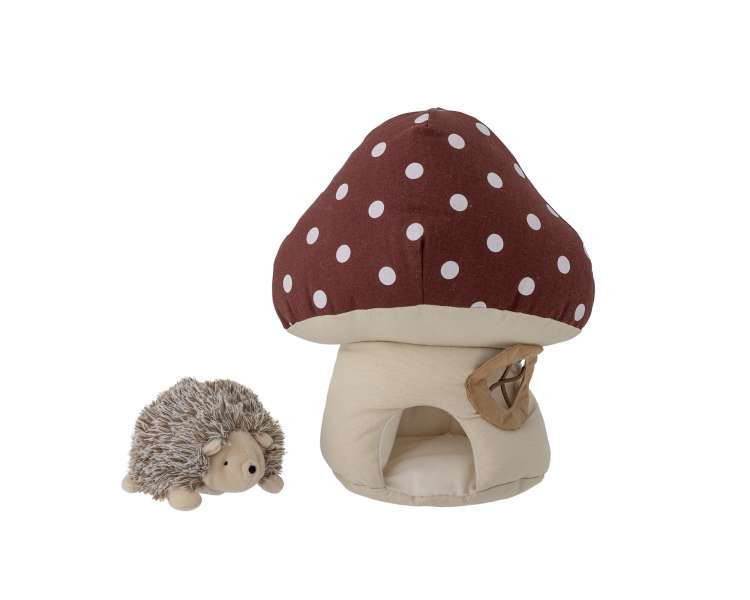 Bloomingville MINI - Gaston Soft Toy w/ Mushroom house (82058010)