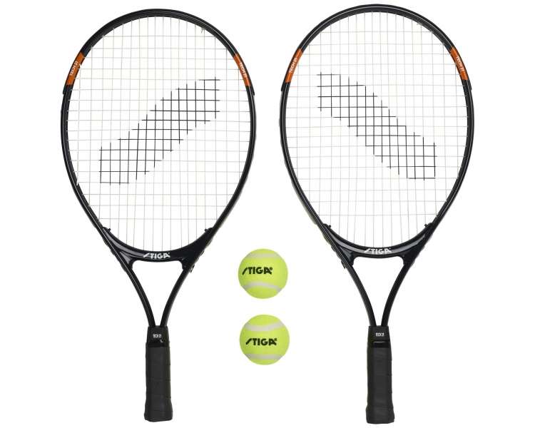 Stiga -  Tennis Set Tech 21 - Grey (77-4620-21)