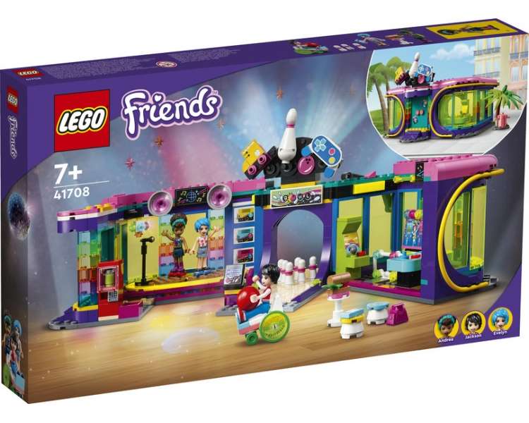 LEGO Friends, Sala de Juegos de Patinaje sobre Ruedas (41708)