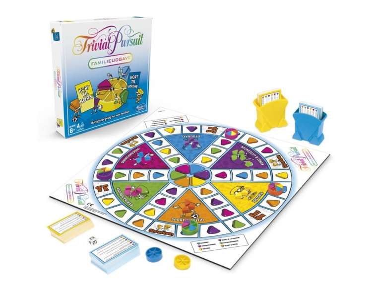 Hasbro Gaming - Trivial Pursuit - Family Edition (DK) (E1921108)