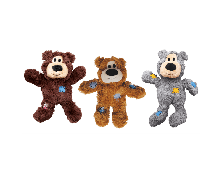 Kong - Kong WildKnots Bears Medium/Large 35,6cm (ass. Colours) - (KONGNKR1E)