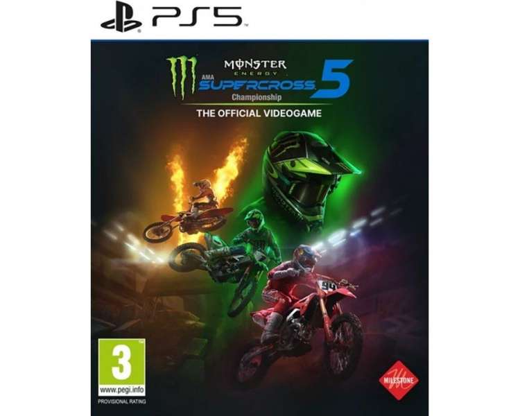 Monster Energy Supercross - The Official Videogame 5 (NL/FR)