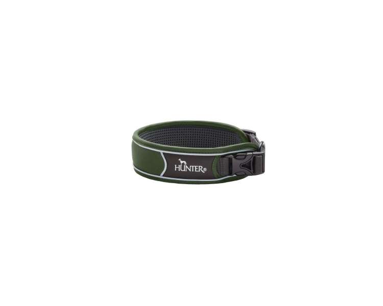 Hunter - Collar Divo M, green/grey - (67596)