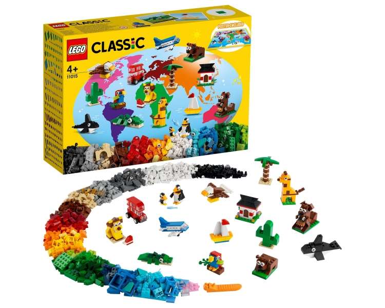 LEGO Clásico, Alrededor del Mundo (11015)