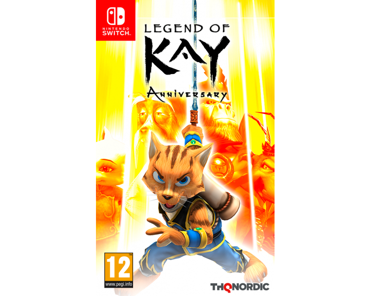 Legend of Kay Anniversary Juego para Consola Nintendo Switch, PAL ESPAÑA
