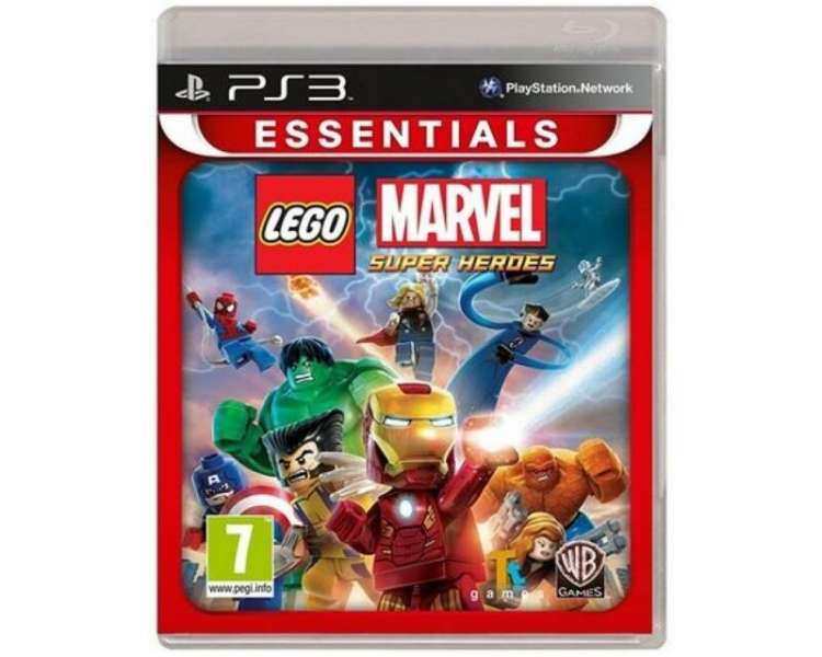 LEGO Marvel Super Heroes (Essential) Juego para Consola Sony PlayStation 3 PS3