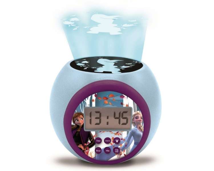 Lexibook - Disney Frozen - Projector Alarm Clock (RL977FZ)