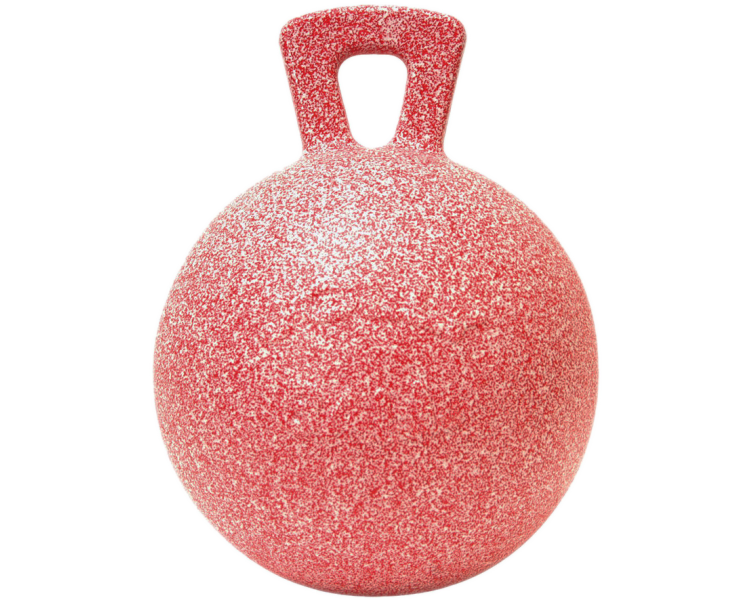 Jolly Pets - Ball  RED/WHITE  Mint scent 25cm - (JOLL008AM)