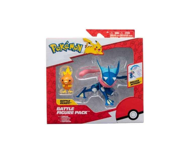 Pokémon - Set de Figuras 2 Pack - Greninja y Torchic (PKW2905)