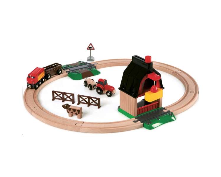 BRIO - Farm Railway Set (33719)