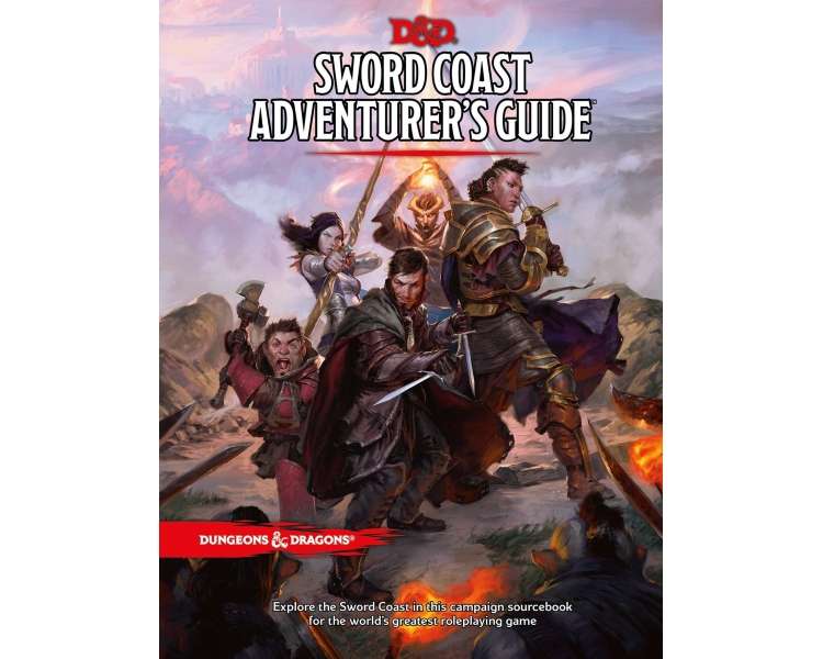 Dungeons & Dragons - Role Play - 5th Edition Sword Coast Adventurer's Guide (D&D)