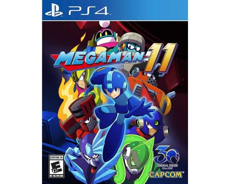 Mega Man 11 Juego para Consola Sony PlayStation 4 , PS4