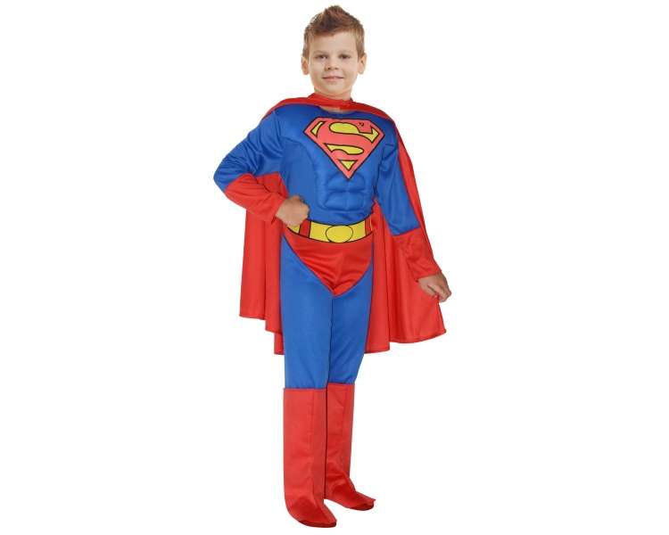 Ciao - Costume w/muscles - Superman (124 cm) (11699.8-10)