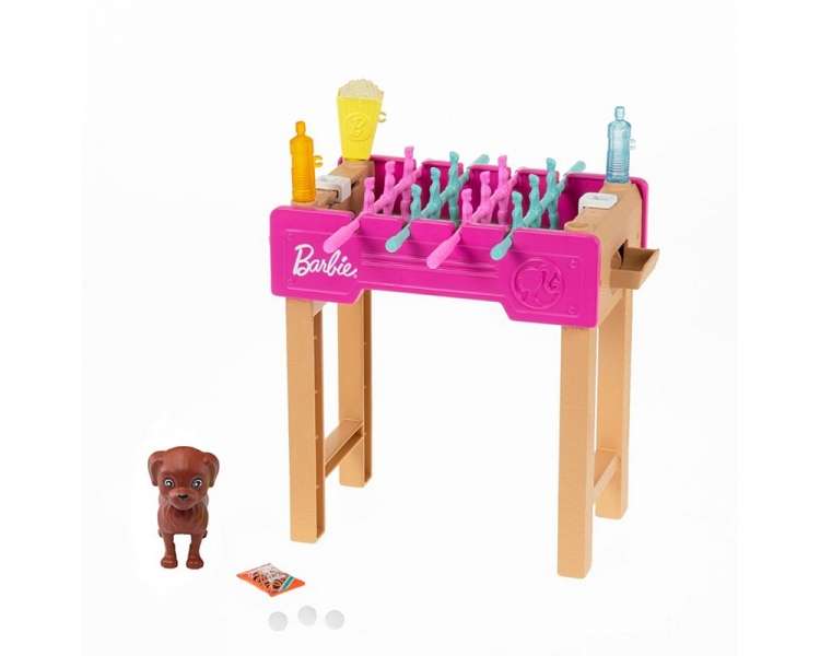 Barbie - Football Table and Pet Mini Playset (GRG77)