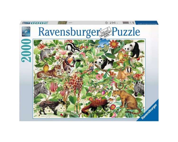 Ravensburger - Puzzle 2000 - Jungle (10216824)