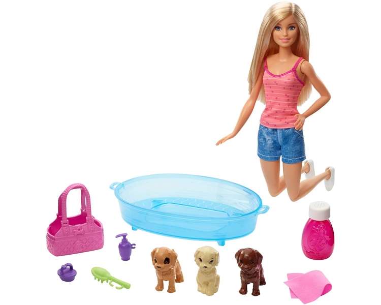 Barbie - Puppy Bath Time (GDJ37)