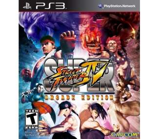 Super Street Fighter IV: Arcade Edition Juego para Consola Sony PlayStation 3 PS3
