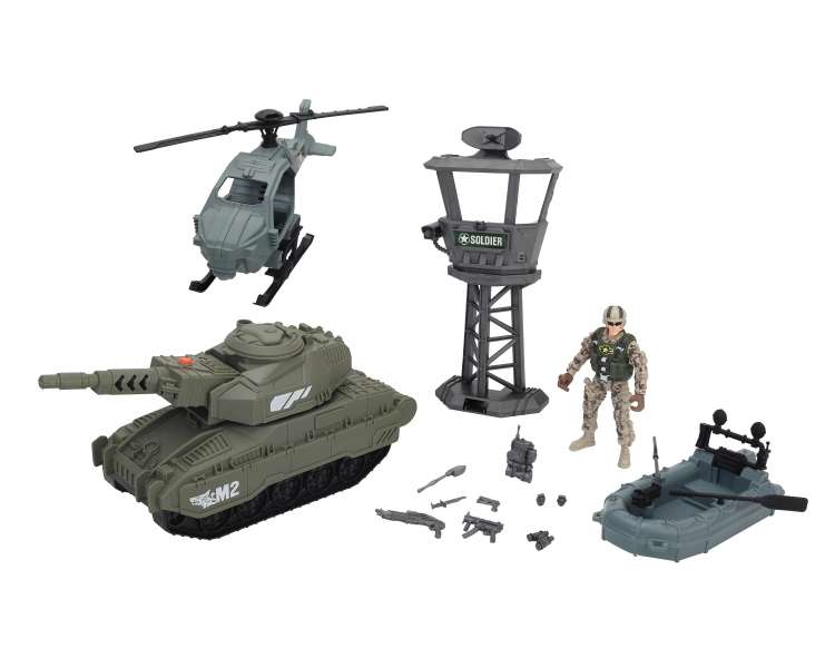 Soldier Force - Encampment Defensetroop Playset (545117)