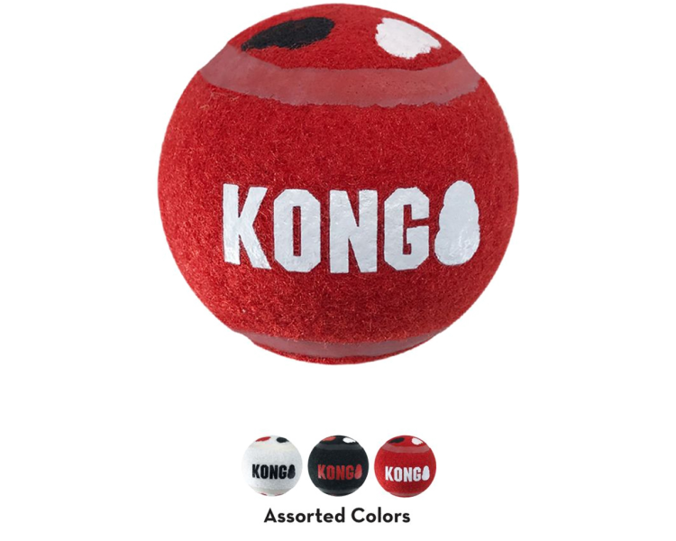 Kong - Signature Sport Balls 3-pack 5,5cm S - (KONGSKSB32E)