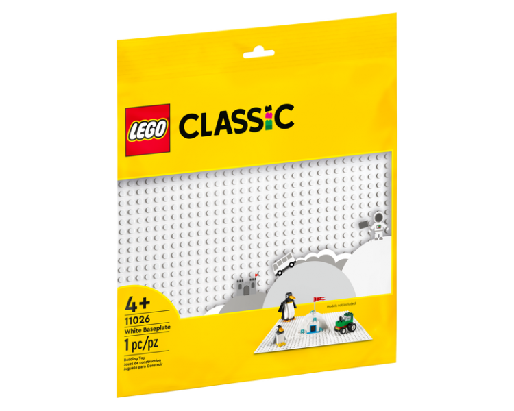 LEGO Classic - White Baseplate (11026)