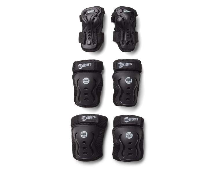 Outsiders - Deluxe Safety Equipment Set - Wrist, Knee, Elbow (XS)