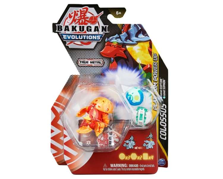 Bakugan - Diecast Power Up S4 - Colossus riptide/siphon (20135591)