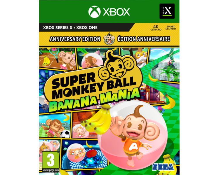 Super Monkey Ball Banana Mania (XONE/XSERIESX) Juego para Consola Microsoft XBOX Series X