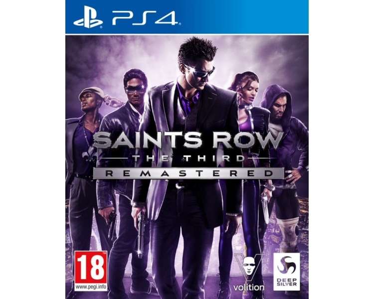 Saints Row The Third Remastered Juego para Consola Sony PlayStation 4 , PS4