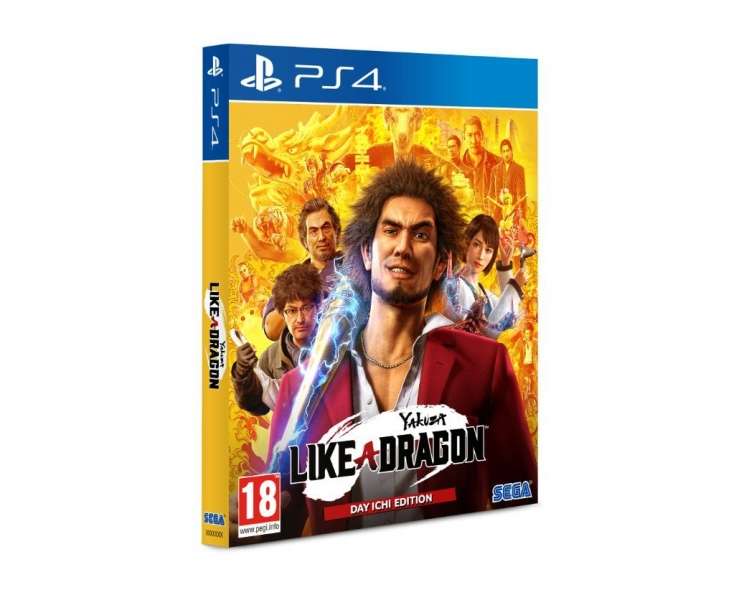 Yakuza: Like a Dragon (Day Ichi Edition) Juego para Consola Sony PlayStation 4 , PS4