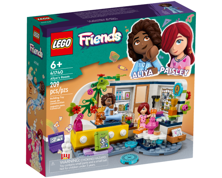 LEGO Friends, La habitación de Aliya (41740)