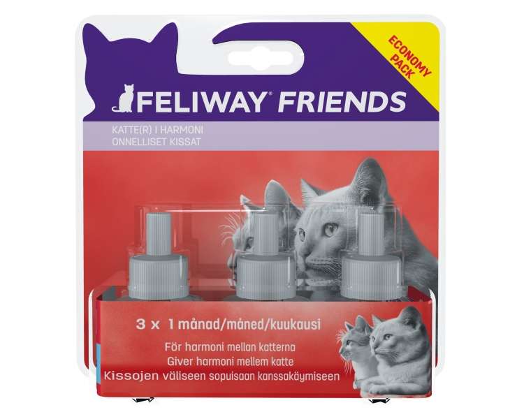 Feliway - Friends refill for diffusor 3 x 48 ml. - (274826)