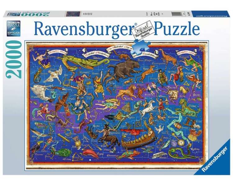 Rompecabezas Ravensburger - Mapa 2000 Piezas - (10217440)