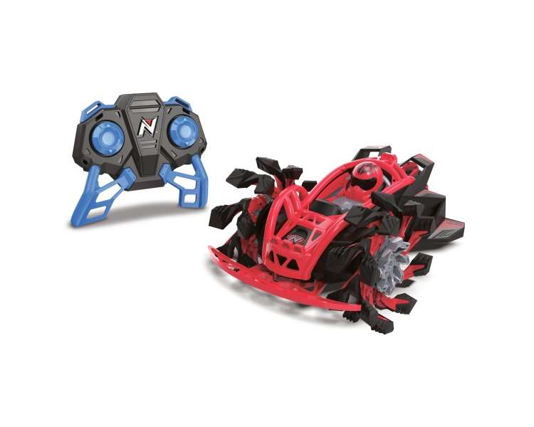 Nikko - 28cm Nano Rock CrushR Stealth - Black/Red (10311)