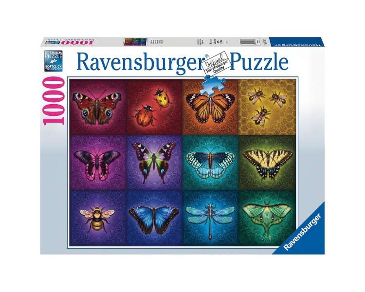 Ravensburger - Puzzle 1000 -  Beautiful Winged Things (10216818)