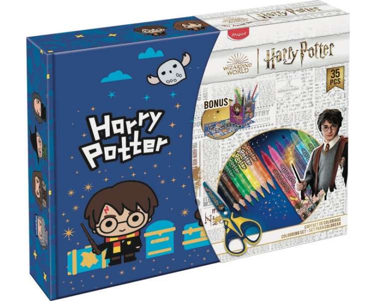 Maped - Harry Potter - Colouring Gift Box (899797)