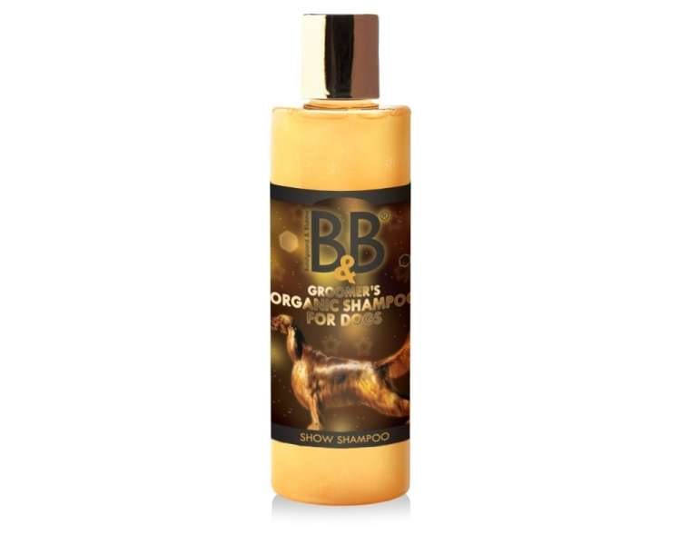 B&B - Organic Show shampoo for dogs (250 ml) (01608)