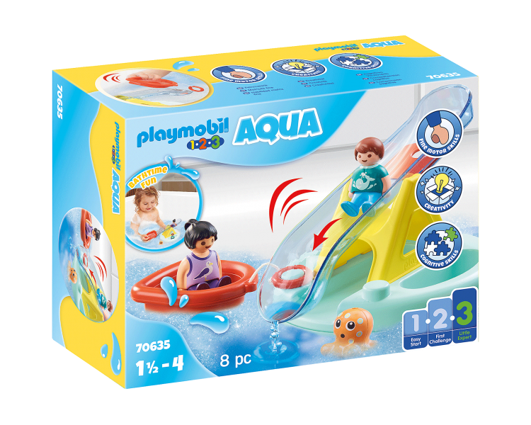 Playmobil 1.2.3 - Water Seesaw with Boat (70635)