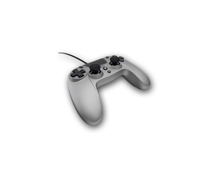 Gioteck Playstation 4 VX-4 Con Cable Mando Controller (Silver)