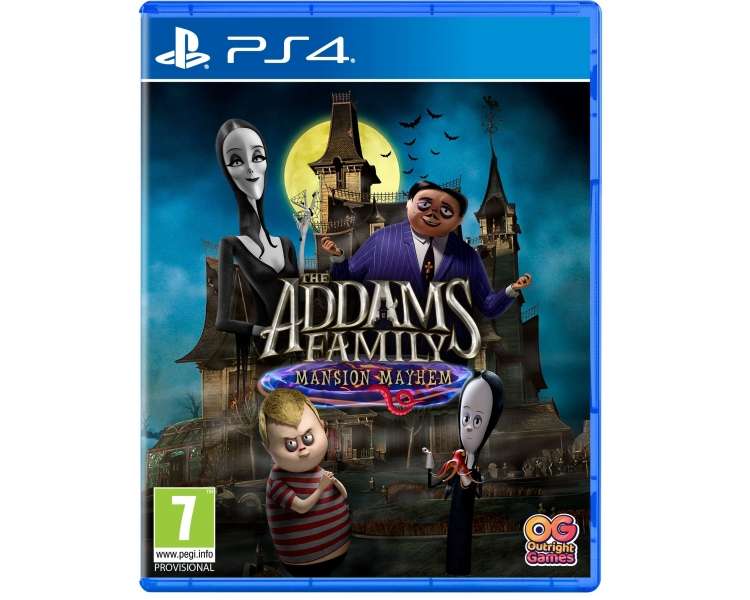 The Addams’s Family: Mansion Mayhem Juego para Consola Sony PlayStation 4 , PS4