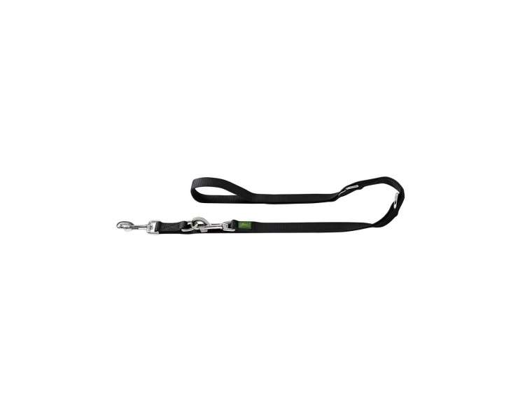 Hunter - Leash Nylon 20/200, black - (40361)