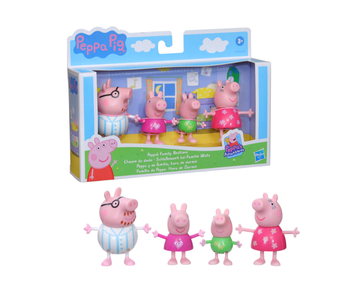 Peppa Pig - La hora de dormir de la familia de Peppa (F2192)