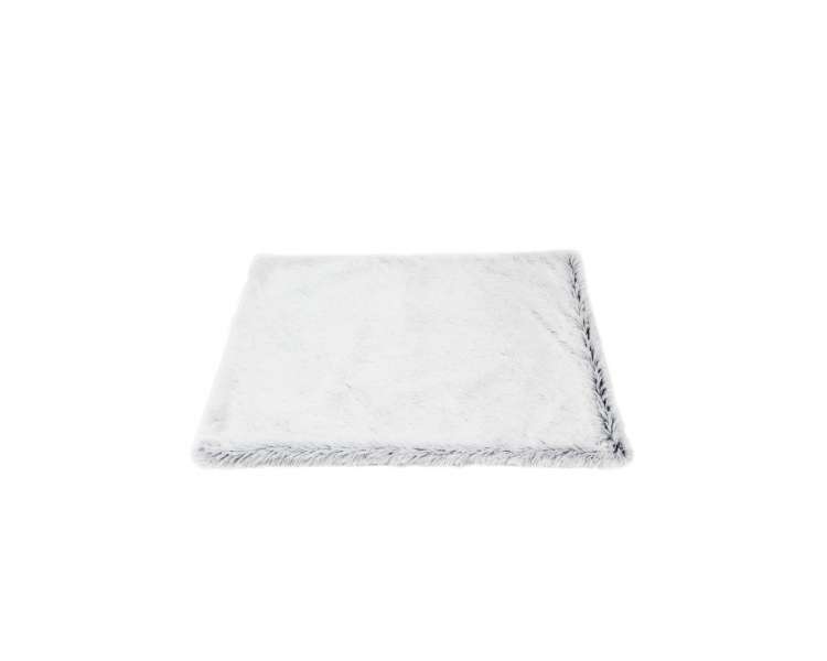 Fluffy - Sofa blanket Frozen white 100x70cm - (697271866477)